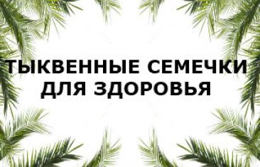 Тыквенные семечки для мужского здоровья